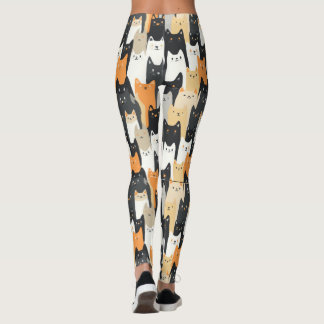 Legging de Camuflaje de Gatito