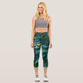 Legging de Mujer con Constelación de Red Tecnológi