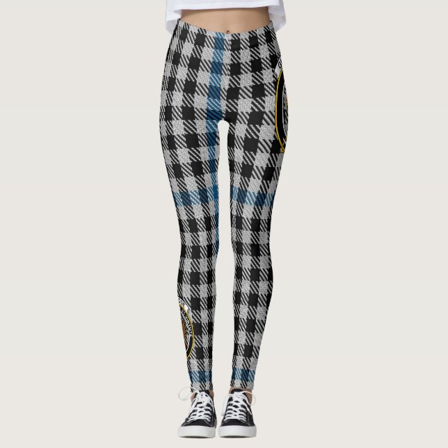 Legging de mujer con tartán Crest Gladstone del cl (Anverso)