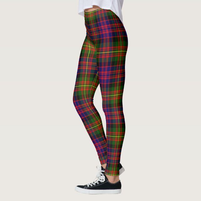 Legging de mujer con tartán moderno del clan Scots (Izquierda)