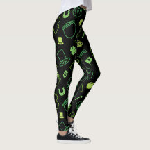 Legging del Día de San Patricio