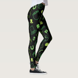 Legging del Día de San Patricio