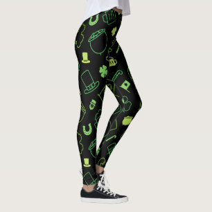 Legging del Día de San Patricio