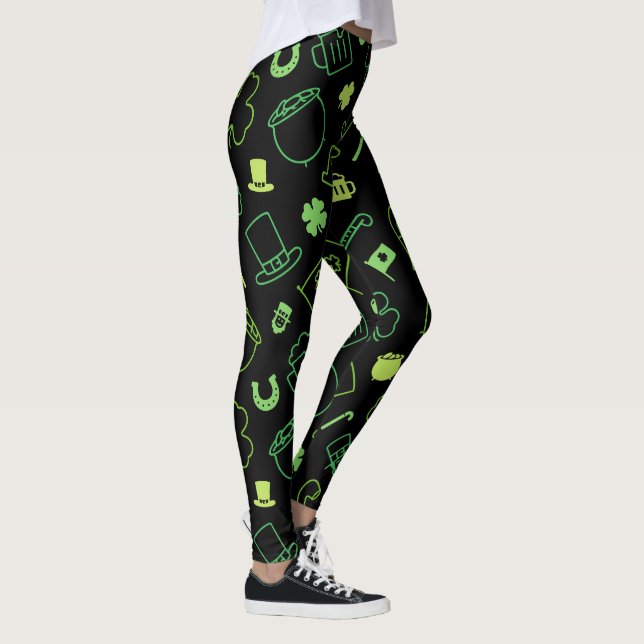 Legging del Día de San Patricio (Derecha)