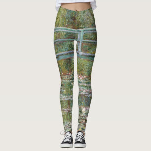 Legging Dream, Monet, Garden, pintura clásica