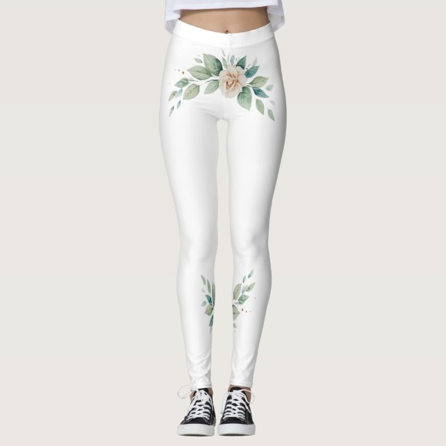 legging fleurs (Anverso)