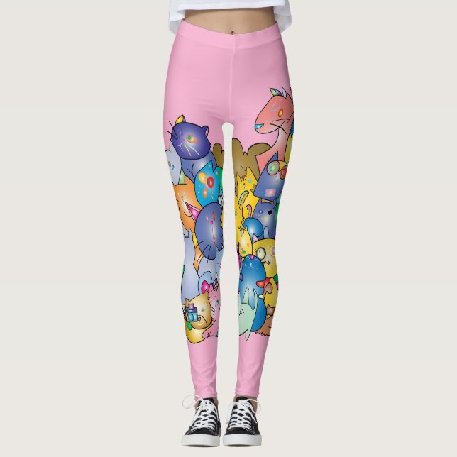Legging Gatos 3 (Anverso)