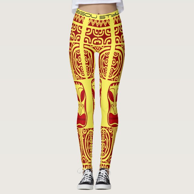 Legging Tribal Tatoo (Anverso)