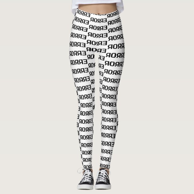 LEGGINGS Я OЯ Я Ǝ | ERROR (Anverso)