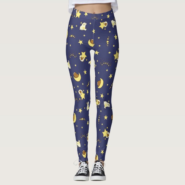 LEGGINGS モルモットスターのレギンス (Anverso)