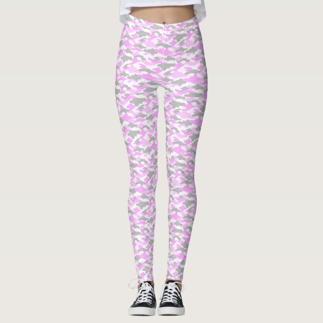 LEGGINGS 迷彩（ピンク）  レギンス (Anverso)