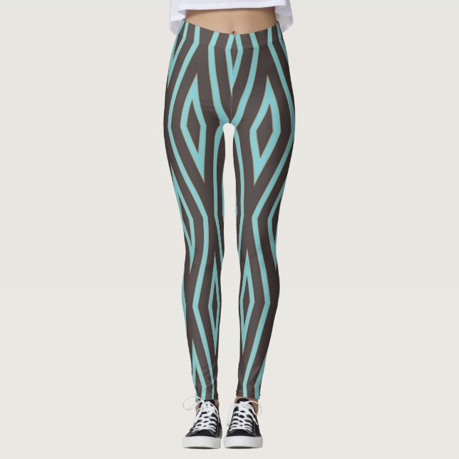 Leggings 15 Fila de diamantes 10 (Anverso)