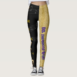 Leggings '20 damas malvadas Bonitos', con un barco Rockeado