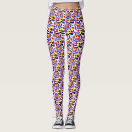 Leggings 2 Capas - Banderas de Señal Náutica BG DIY NB