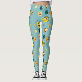 Leggings 3.ª pauta de Emojis