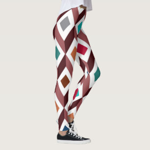 Leggings 3D Cubes
