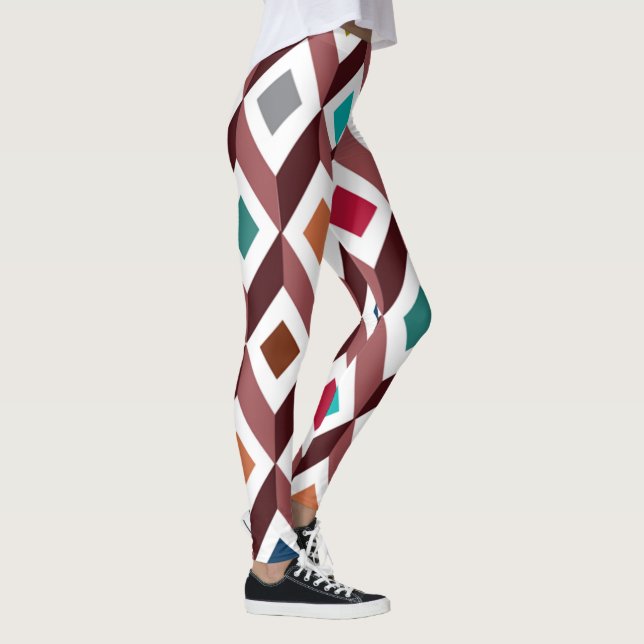 Leggings 3D Cubes (Derecha)
