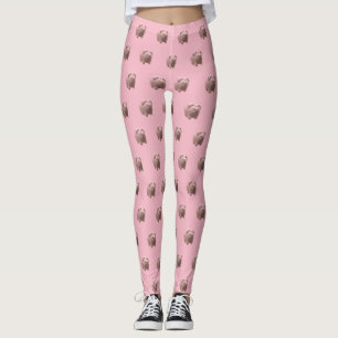 Leggings 3D Gracioso Año Cerdo Zodiac elegir las leggantas
