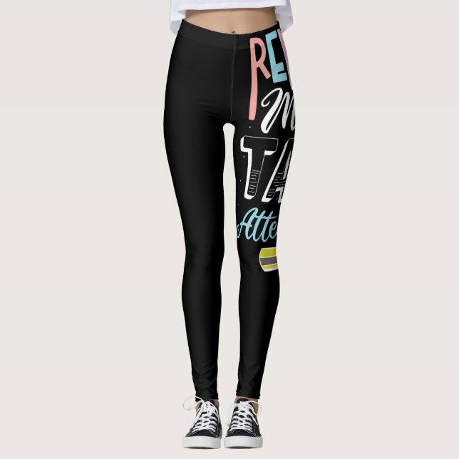 Leggings 43. Recuérdame Que Asistan (Anverso)