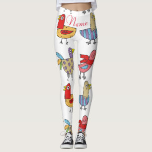 Leggings 4 Aves divertidas Thunder_Cove