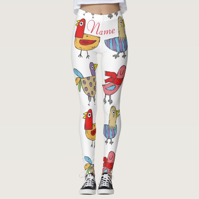 Leggings 4 Aves divertidas Thunder_Cove (Anverso)