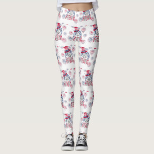 Leggings 4 de julio Día de la Independencia Águila American
