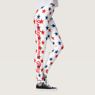 Leggings 4 de JULIO: Estrellas del desfile Jogging Spin Pan