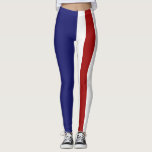 Leggings 4 de julio Piernas rojas, blancas y azules<br><div class="desc">Estas lindas leggings están decoradas con un estampado de rayas rojas,  blancas y azules,  lo que les da un aspecto patriótico para el 4 de julio.</div>