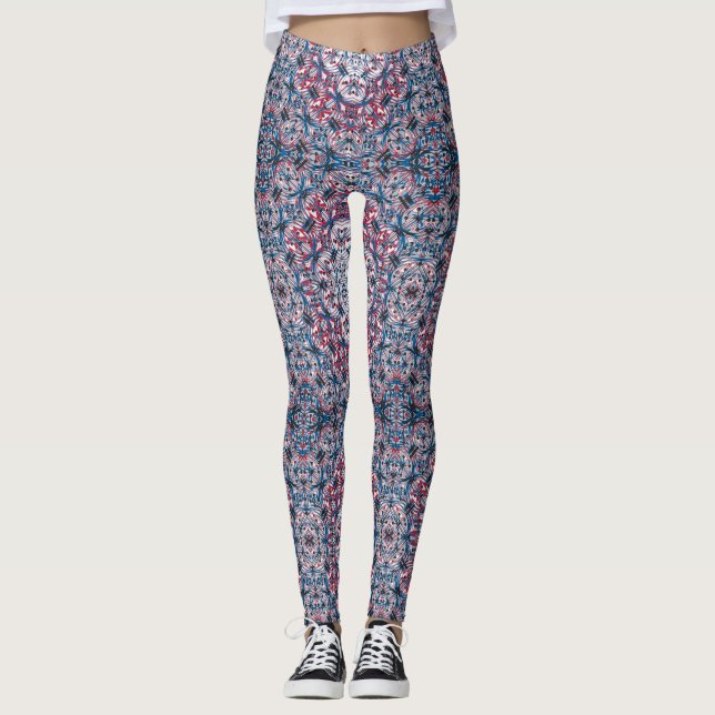 Leggings 4to de las polainas de julio (Anverso)