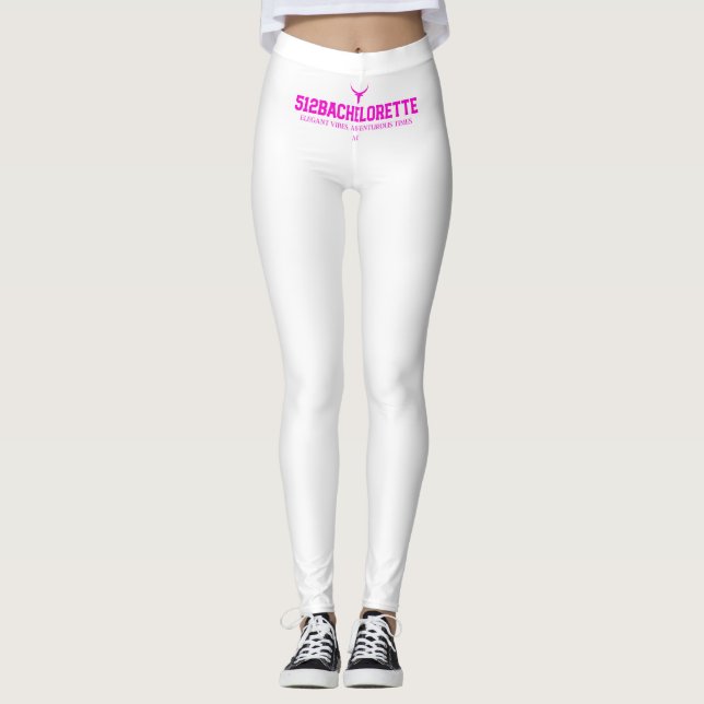 Leggings 512Leggings de la Bachelorette Party | Bride Squad (Anverso)