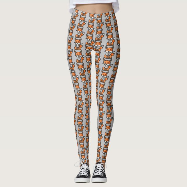 Leggings 6.º zorra (Anverso)