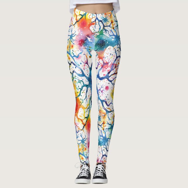 Leggings 70s 60s Psicodélico Hippy Retro Hip (Anverso)