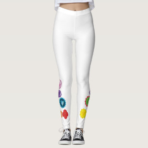 Leggings 7 polainas de Chakra de la yoga de Chakras