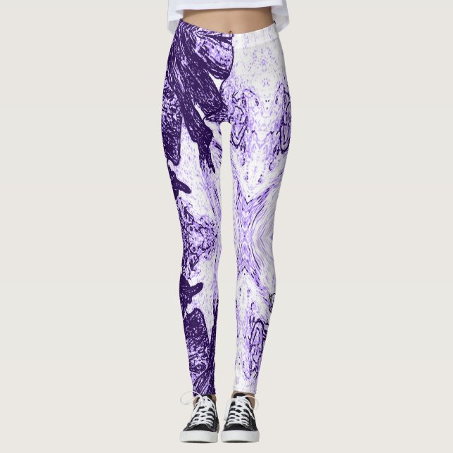 Leggings A Splash Of Purple (Anverso)