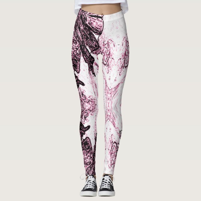 Leggings A Splash Of Rose Pink (Anverso)