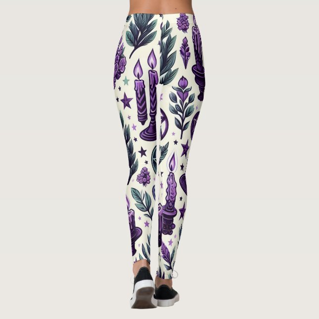 Leggings A Wiccan Pattern 1 (Reverso)