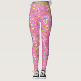 Leggings Abby Cadabby Patrón Fiesta de tarta