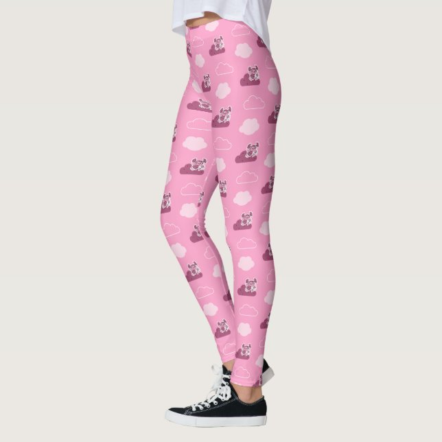 Leggings Abby Doodley Cloud Pattern (Izquierda)
