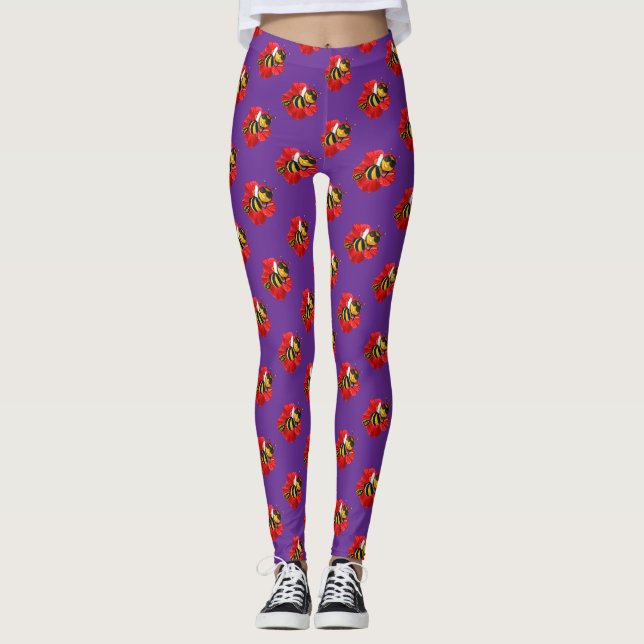 Leggings Abeja Melífera Buena - Especie Clave (Anverso)