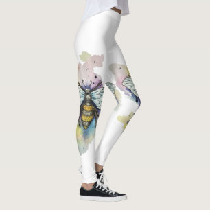 Leggings Abeja Y Lavado De Arcoiris
