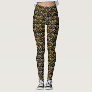Leggings Abejas Art Nouveau de Oro