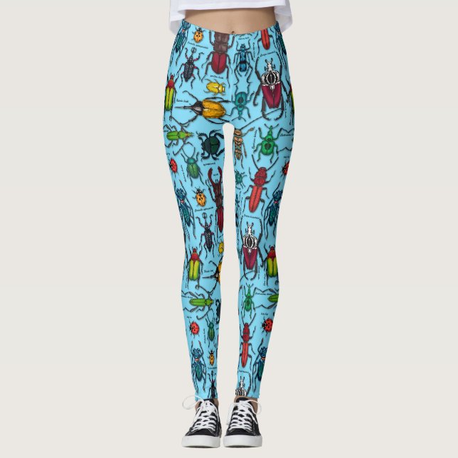 Leggings Abejas azules (Anverso)