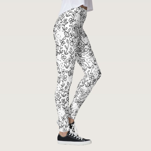 Leggings Abejas en el jardín (Derecha)