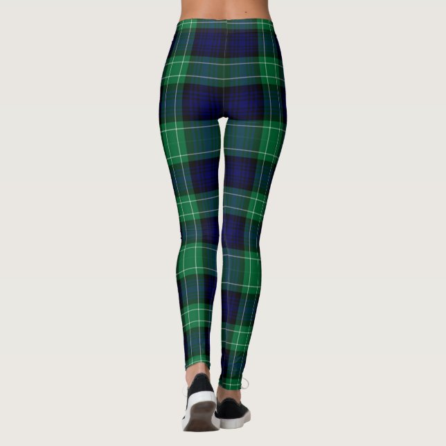 Leggings Abercrombie Tartán (Reverso)