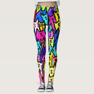 Leggings ABL - 0298 - GATOS - Piernas