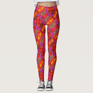 Leggings ABL - 132 - fuego - polainas