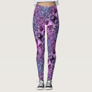 Leggings ABL - 159 - corazones que brillan intensamente -