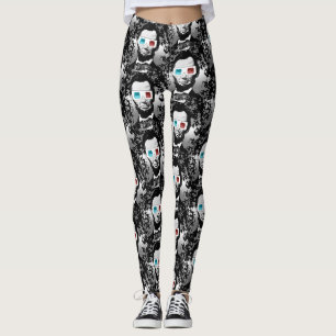 Leggings Abraham Lincoln - 3D
