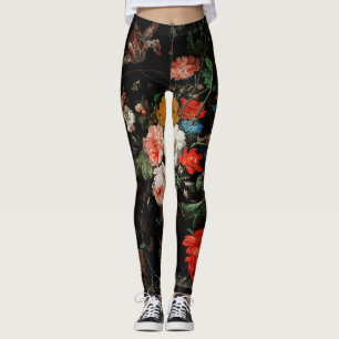 Leggings Abraham Mignon El Bouquet Girado. Floral