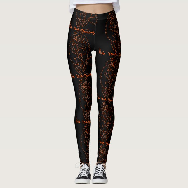 Leggings Abraza a tus demonios (Anverso)
